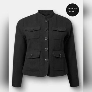 Torrid Tweed Pocket Jacket – Size 2x